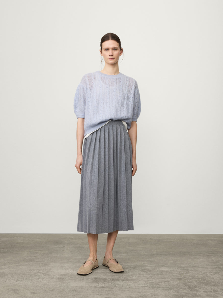 【未使用・タグ付】Rib Turtlneck Knit/グレー Contour Turtle Neck Knit / Grey – (im)perf.