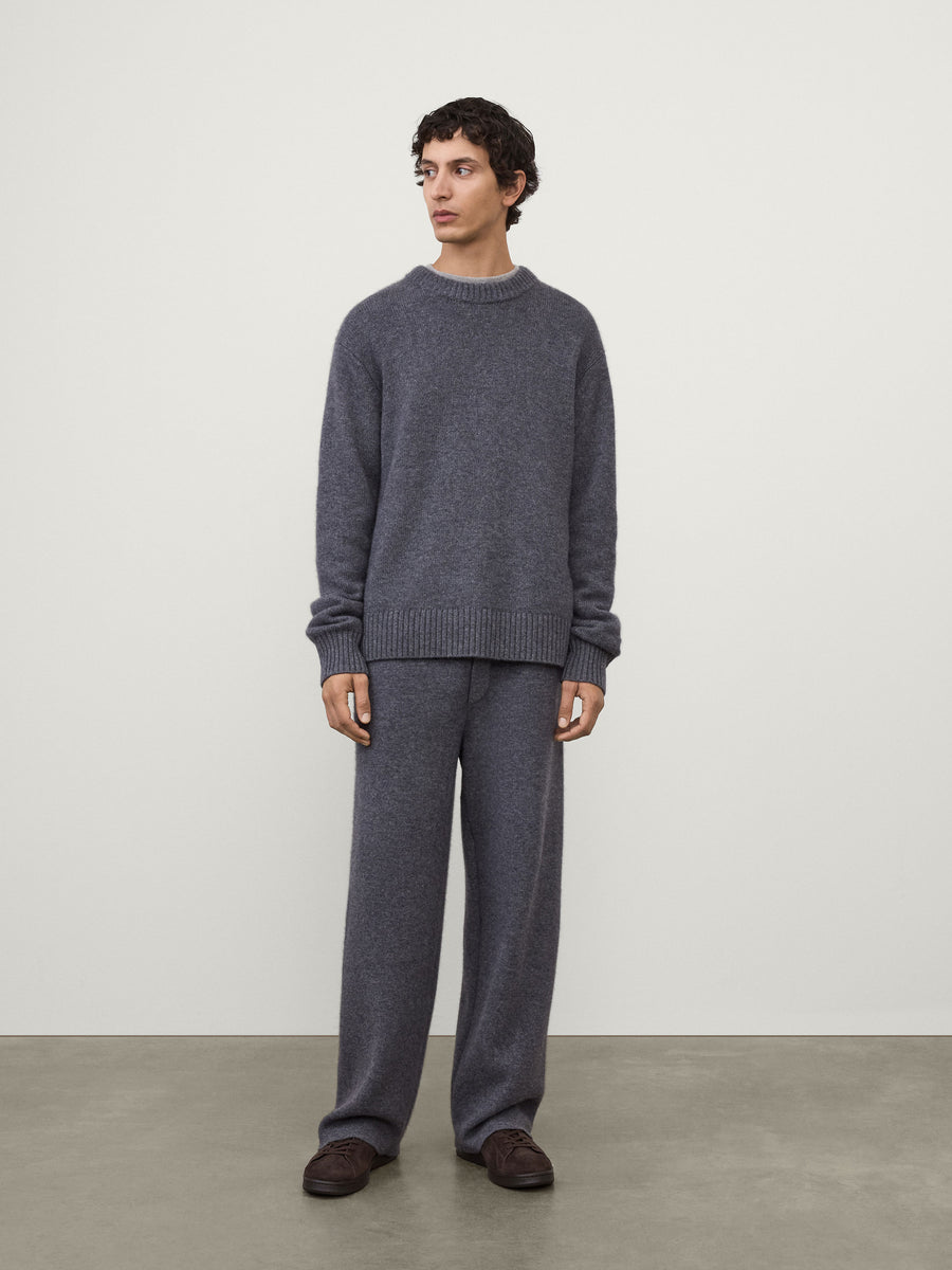 【新品タグ付き】Essential Classic Cable Knit Set LISA YANG Dagny cable-knit cashmere straight-leg track pants | NET