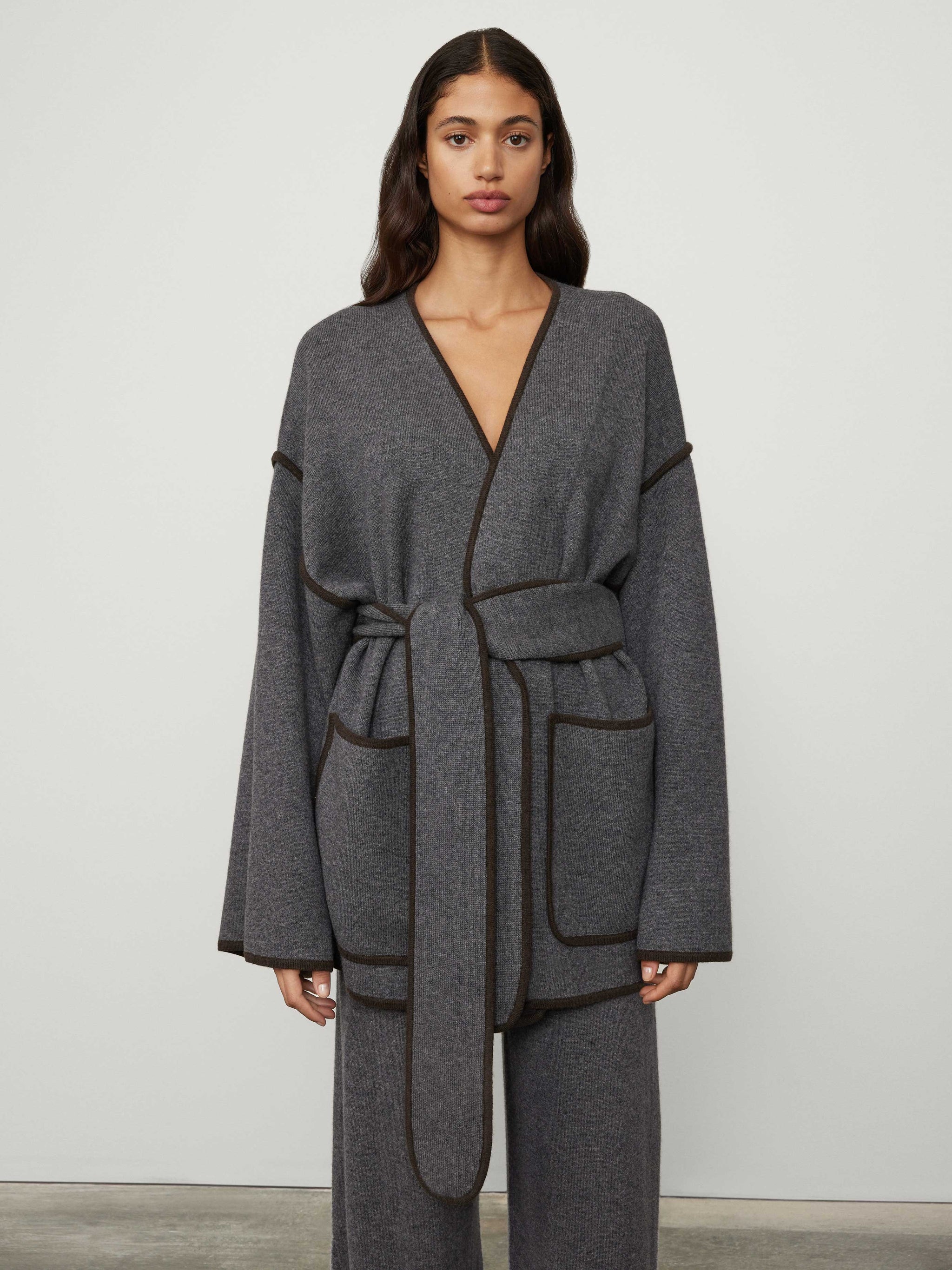 Frizmworks Heavy Cowichan Zipup Cardigan | Sephia | Canoe Club