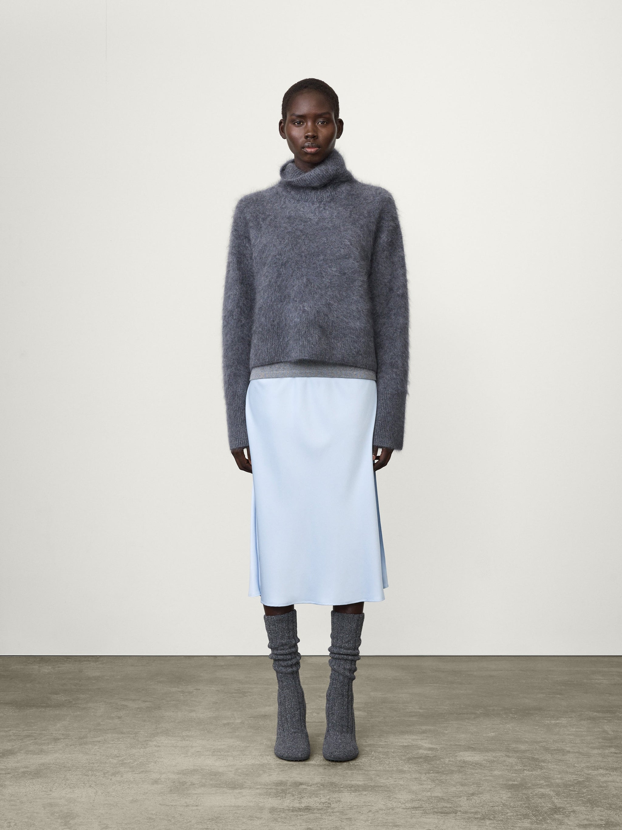 RATS　ラッツ　KNIT BELET ニットベレー GRAY RATS ラッツ KNIT BELET ニットベレー GRAY