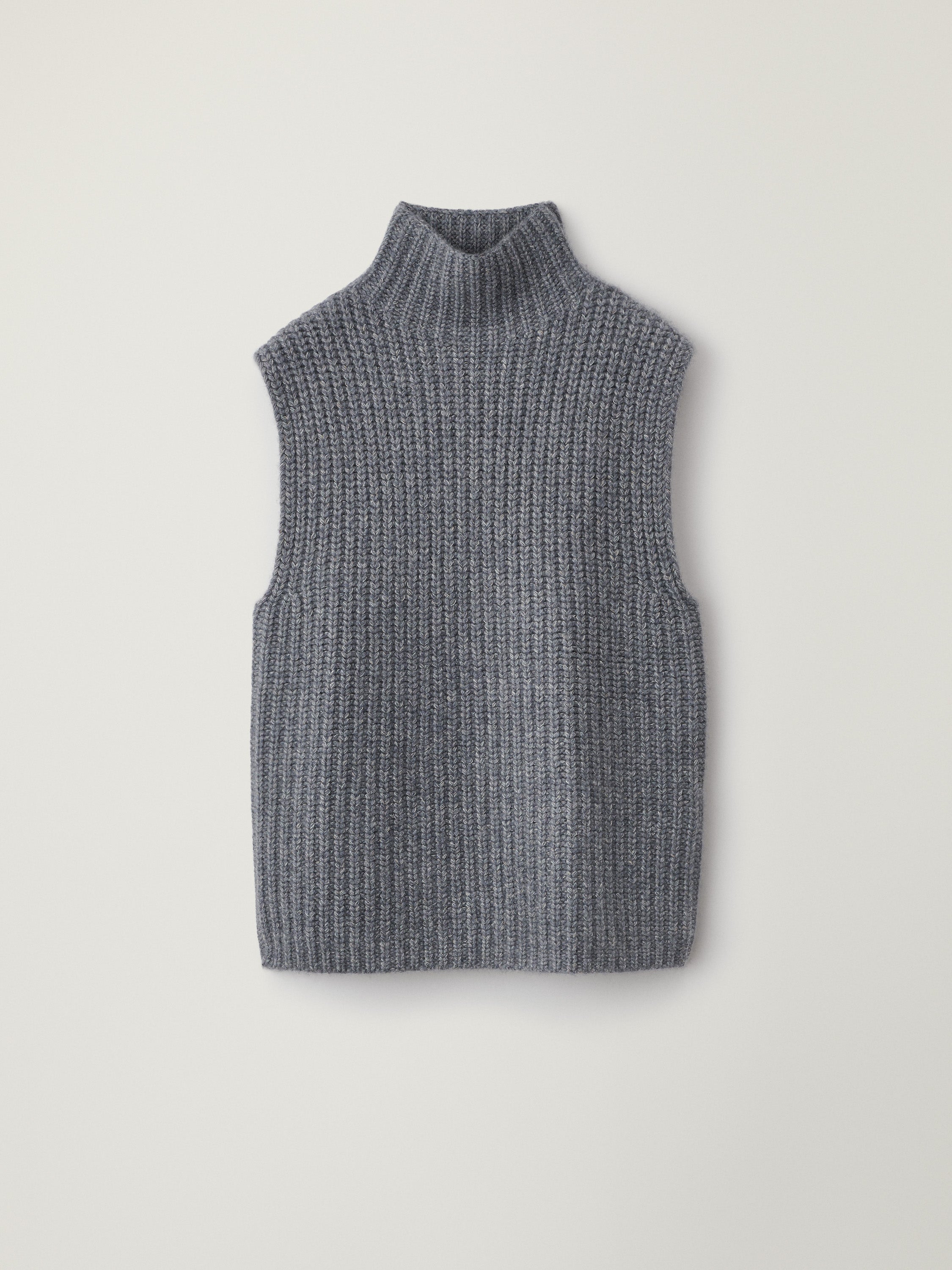 YONFA ヨンファ ♡rib knit vest リブニット MERCERIZED COTTON RIB KNIT VEST - Yonetomi STORE ONLINE｜ヨネトミ