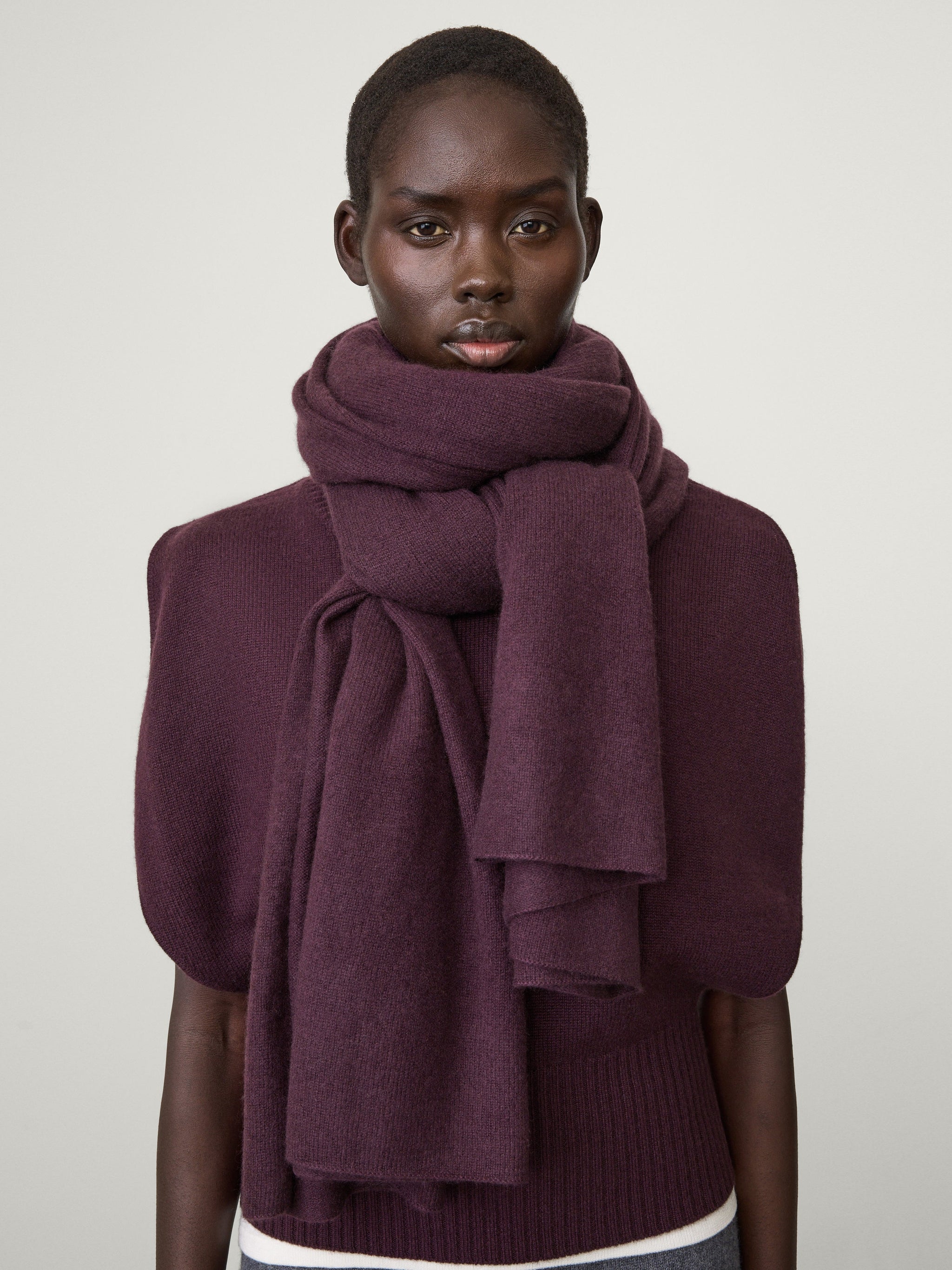 00s archive L.G.B. stole ストール scarf スカーフ HIGHLAND 2000（ハイランド2000） HIGHLAND 2000 ALPACA CABLE KNIT