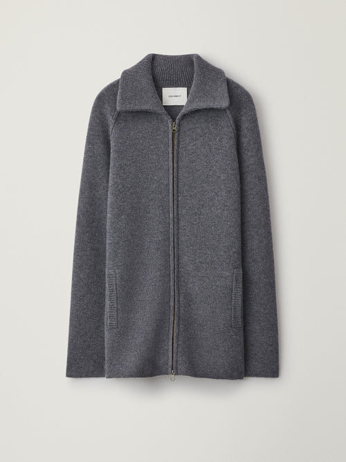 The Gardenia Zip Cardigan