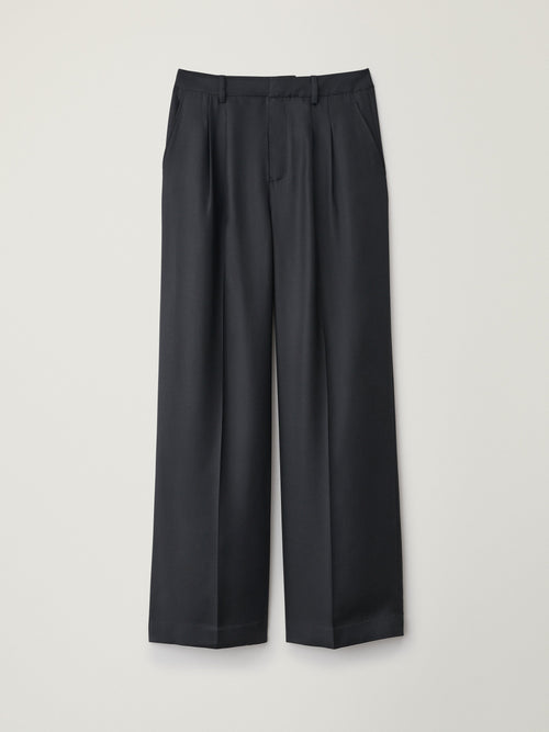 Tailored Wide Leg Trousers