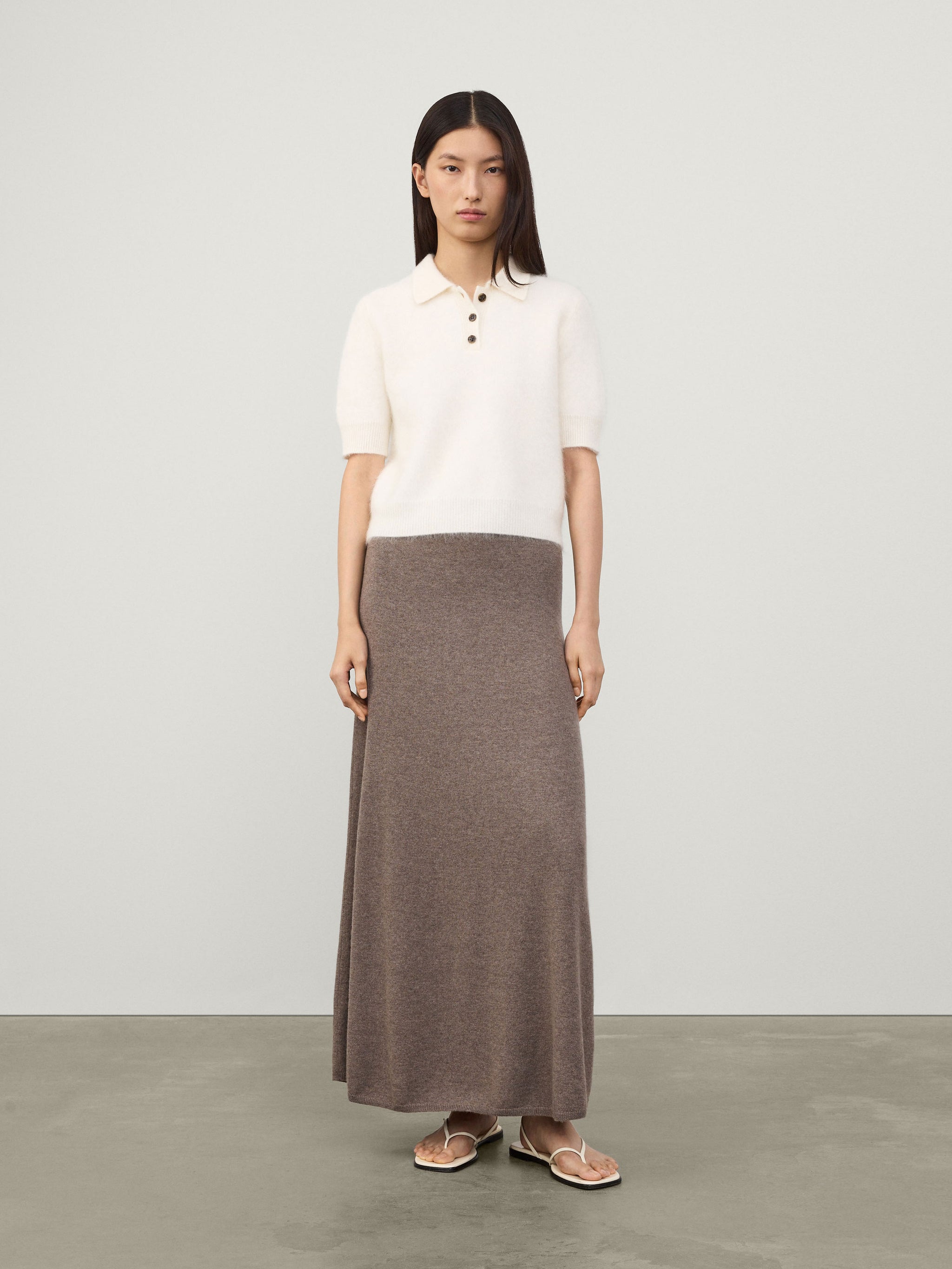 【Lisa Yang】 Carolynニットカシミヤトップ The Carolyn Top – LISA YANG
