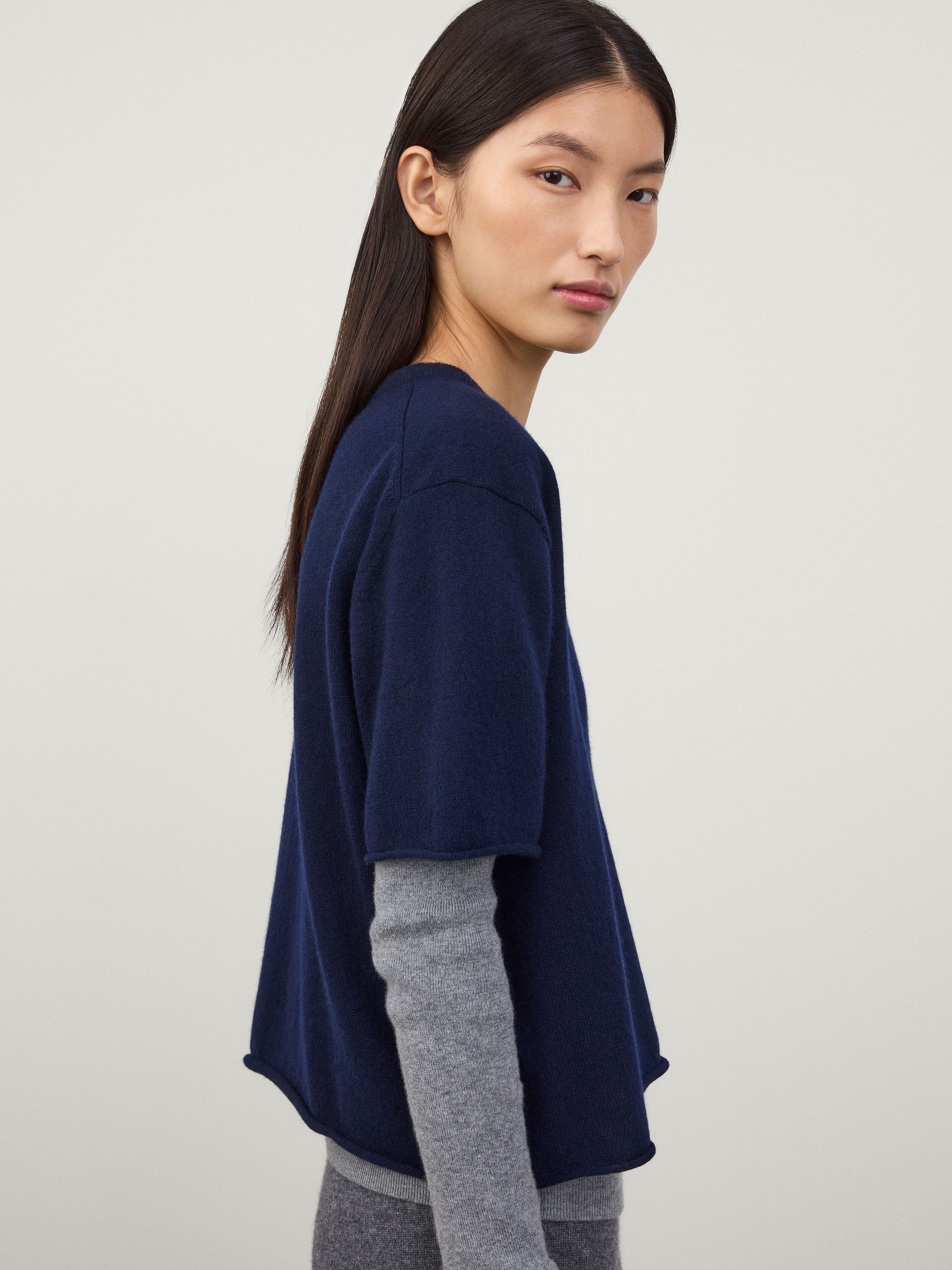 Tシャツ・カットソー Lisa Yang White Ari Cashmere T-Shirt Lisa Yang Ari cashmere T-shirt Lisa Yang
