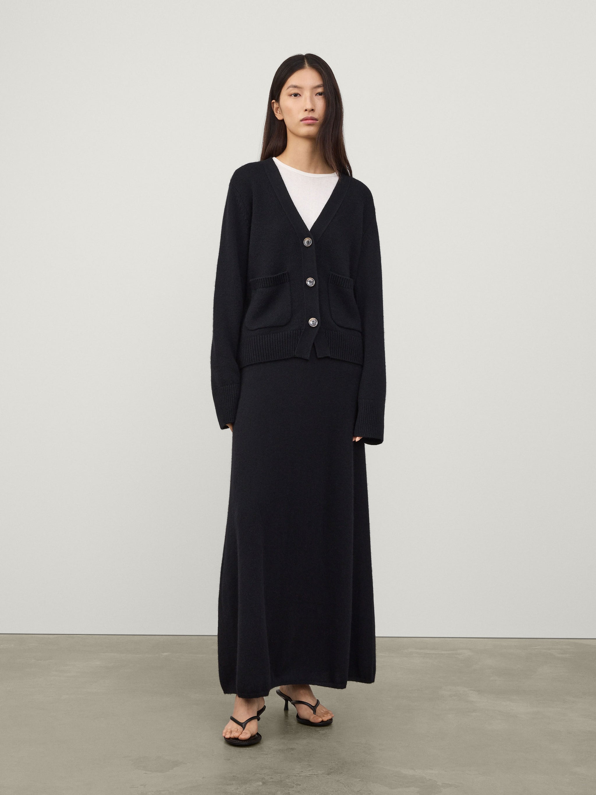 ‼️新品未開封‼️pois double mesh Cardigan【ブラック】 OGDEVD-14BLK1_2d0c859f-ebb3-