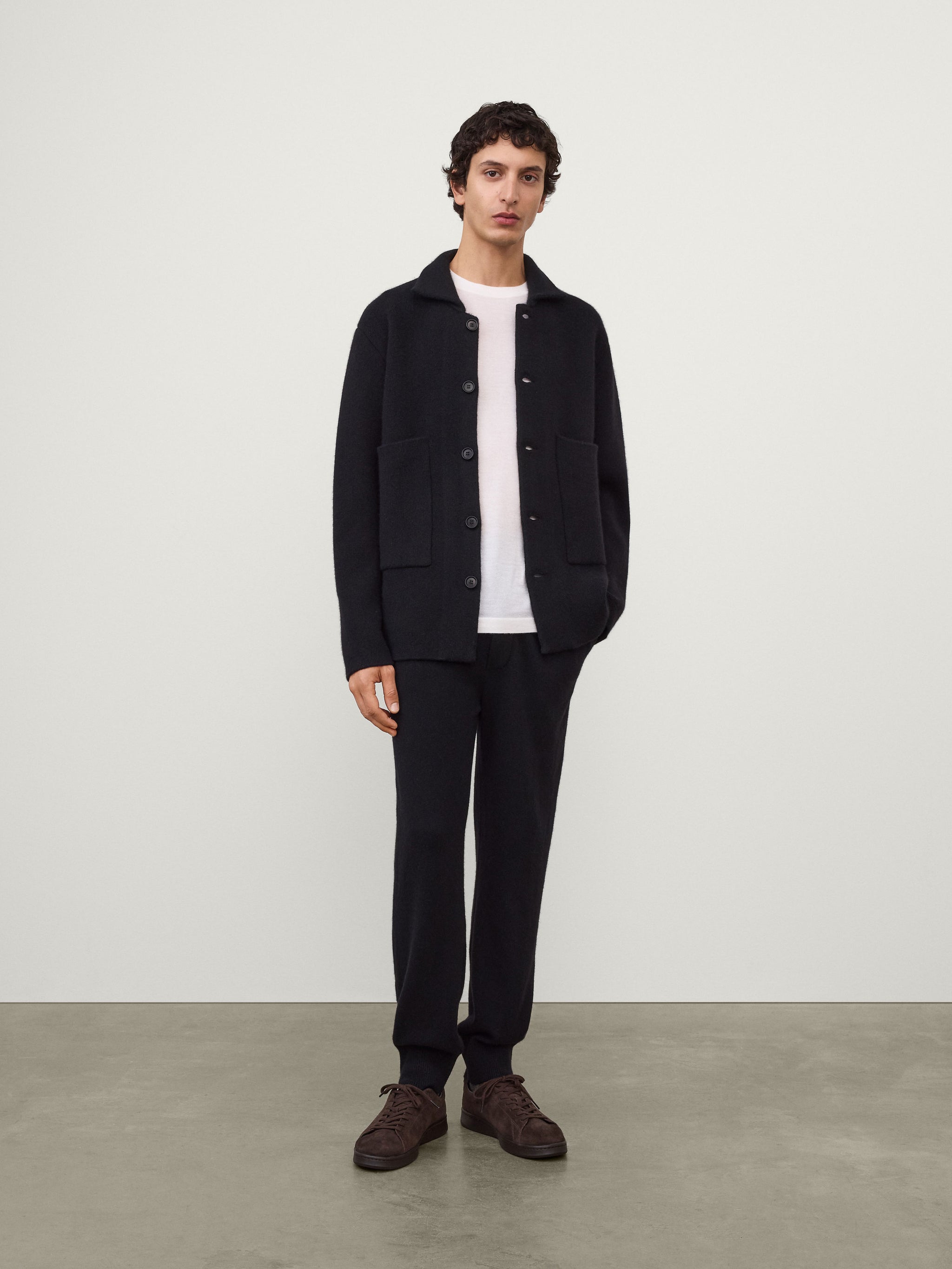 ジャケット・アウター lawgy shaggy accent button jacket coat The Julianne Cardigan Jacket – LISA YANG