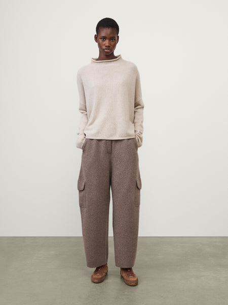 YSLカシミア100%セーター♡ lavallière cardigan in cashmere, wool, and silk in Black | Saint