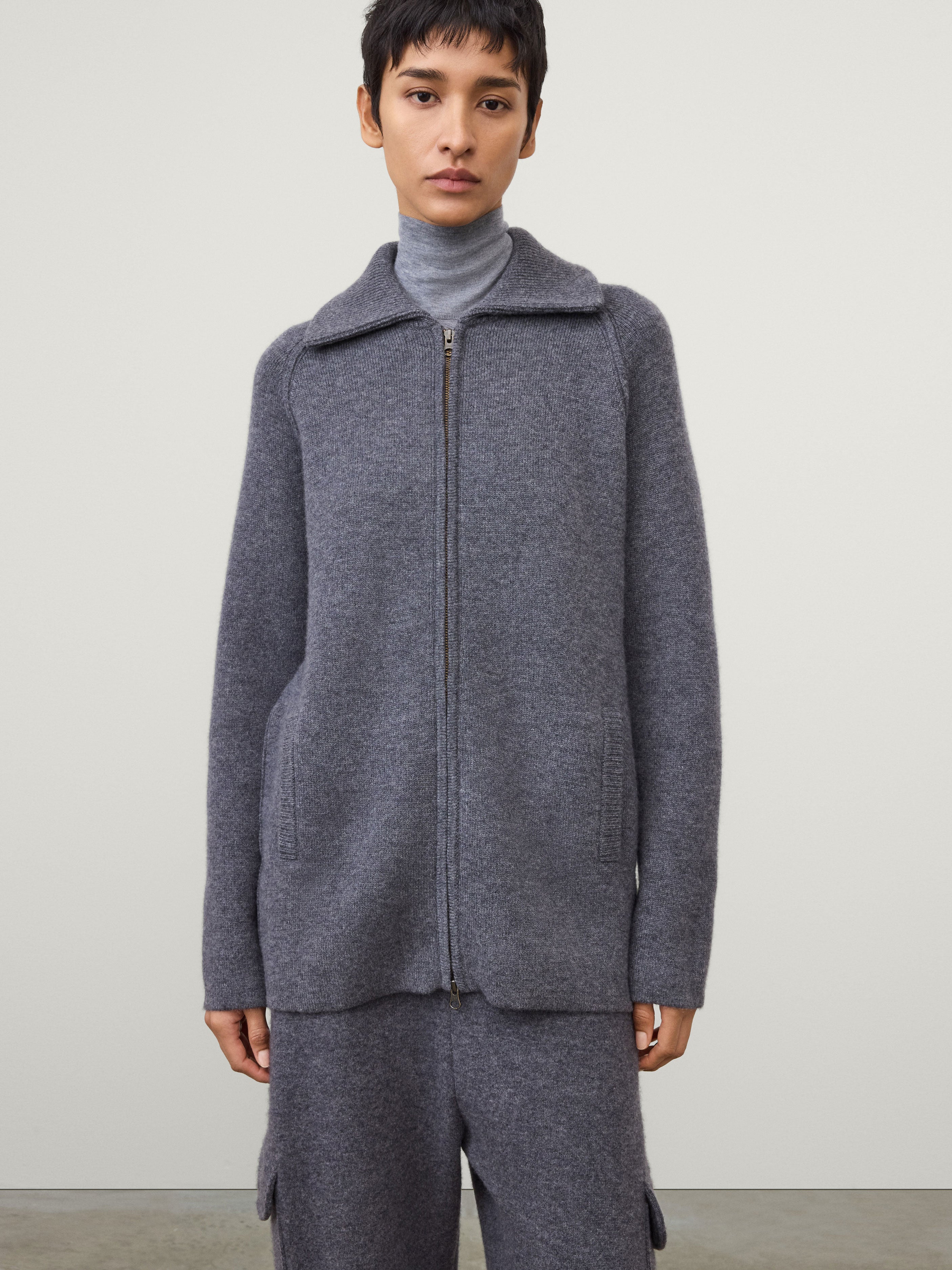 カーディガン la wance shaggy belted cardigan LISAYANG_SS26_WW_DROP-