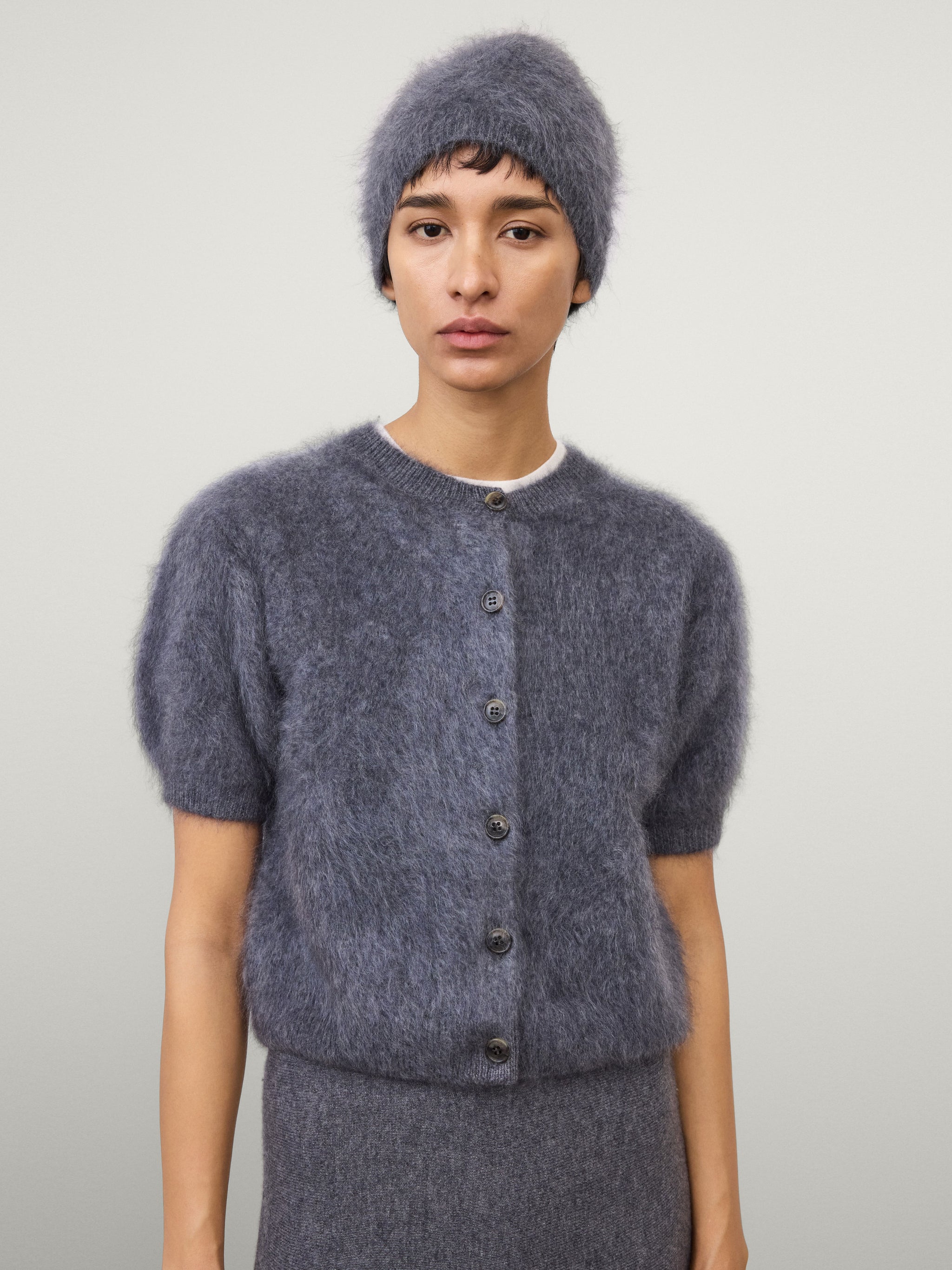 The Brushed Beanie – LISA YANG
