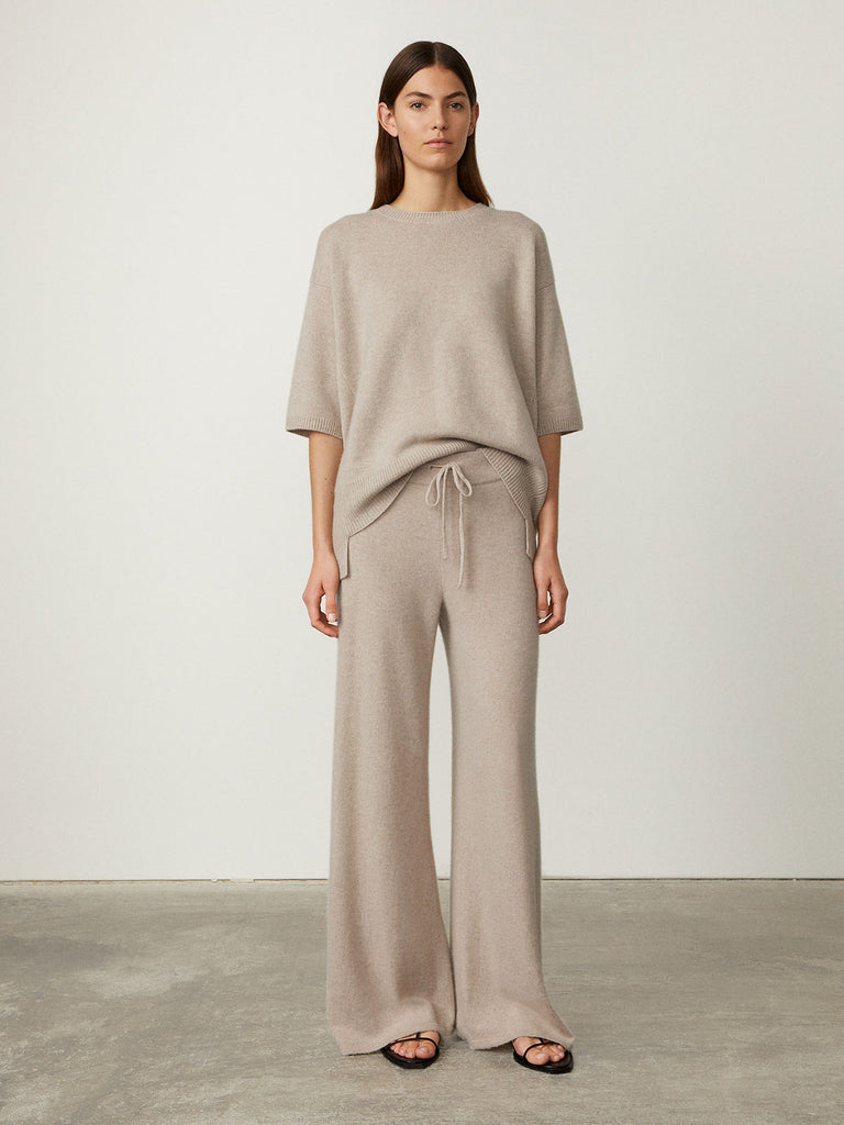 Women's 100% cashmere trousers